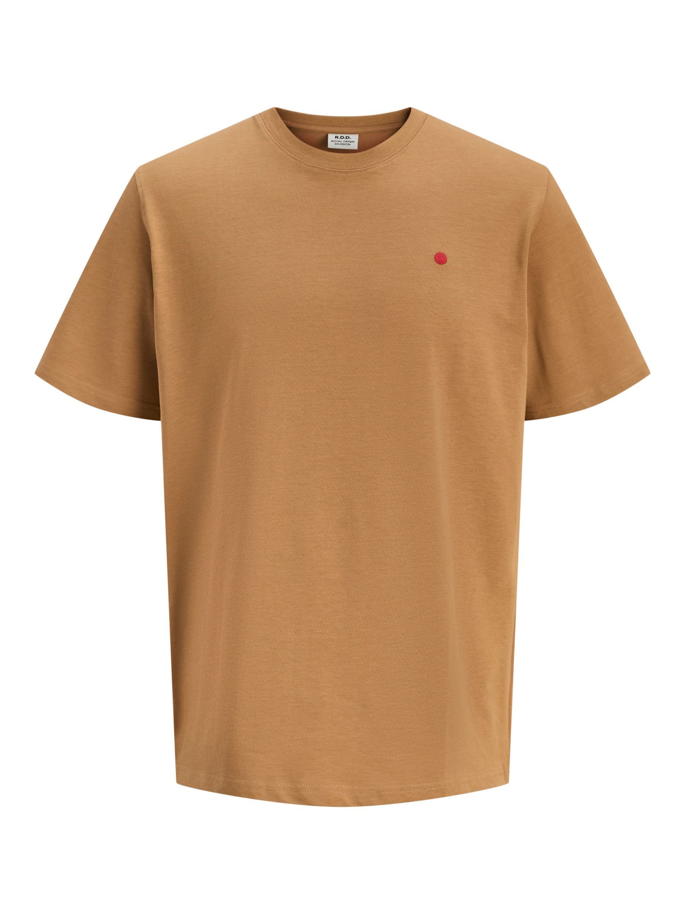 

R.D.D. ROYAL DENIM DIVISION Футболка 'RDDRoad' в цвете Caramel