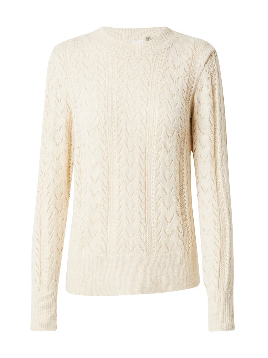 

Тонкий вязаный свитер YAS Sweater YASTella, кремовый