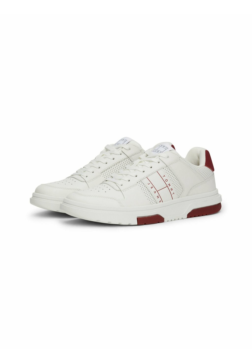 

Кроссовки на шнуровке Tommy Hilfiger, красный