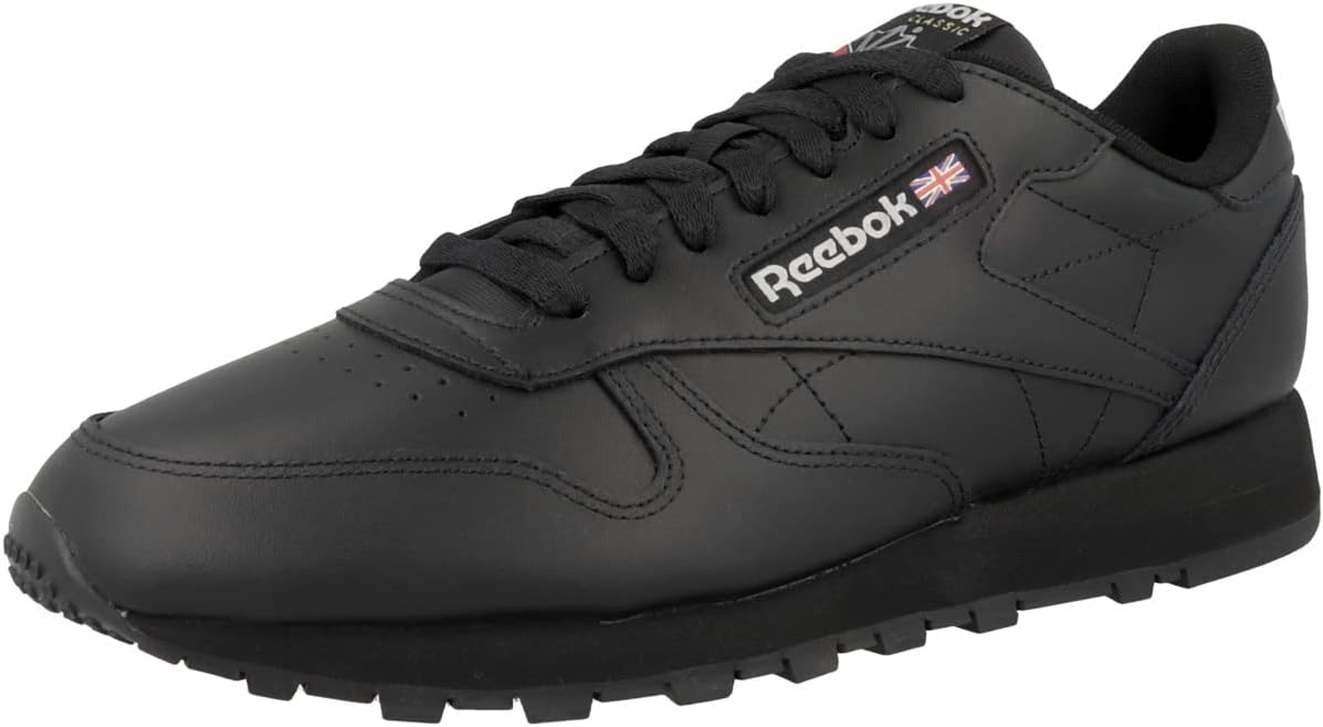 Кроссовки Reebok Unisex Kinder Classic Leather, черный — фото 4