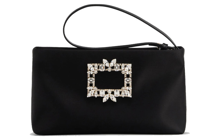 

Roger Vivier Ночная лилия шелковый атлас сумка через плечо