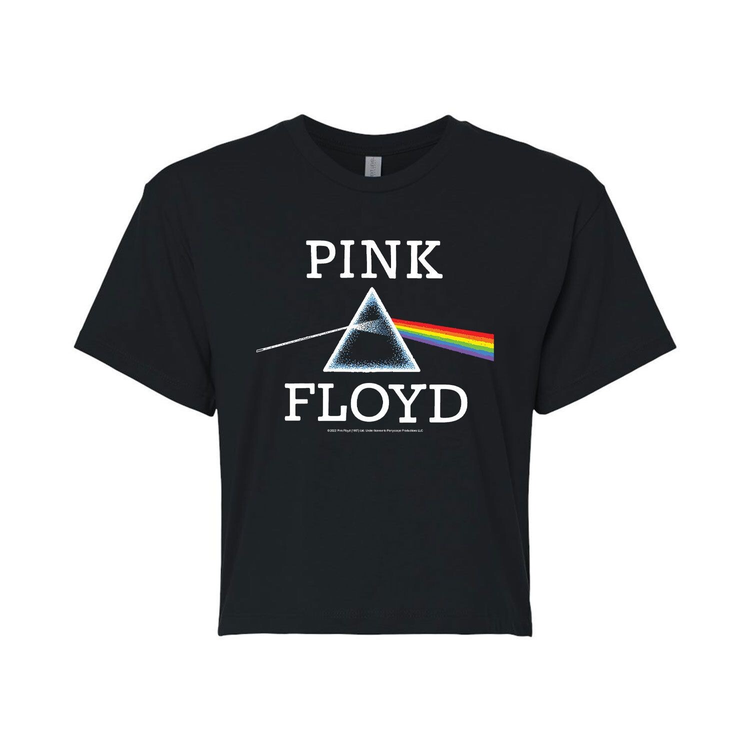 

Укороченная футболка с рисунком Pink Floyd Dark Side Of The Moon для юниоров Licensed Character