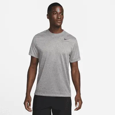 

Футболка Nike Dri-FIT Legend, цвет Midnight Fog/Pure/Heather/Black