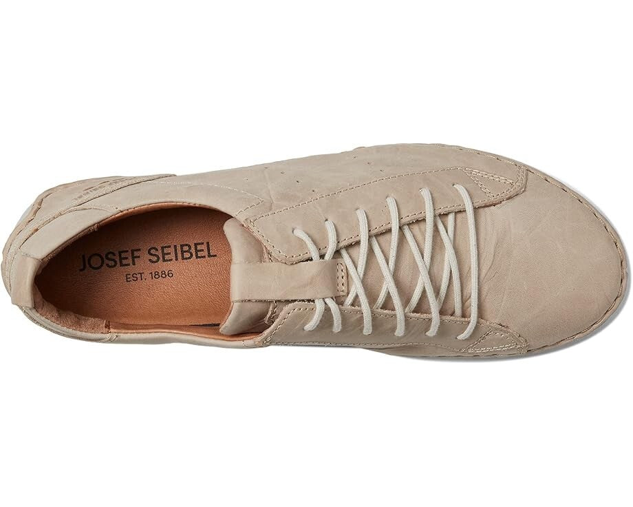 Женские кроссовки Josef Seibel Fergey 56 бежевые кожаные комфортные — фото 3