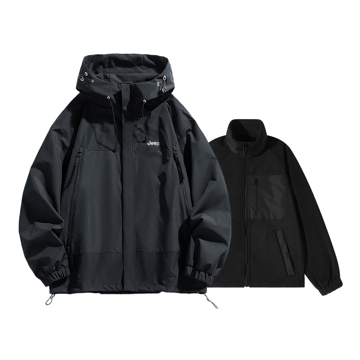 

Jeep Куртка Unisex, Pure Black[Includes Liner]