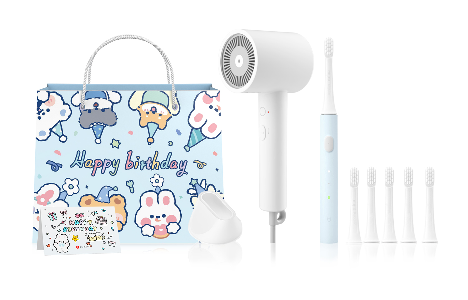 

Фен для волос Mi, H300 Birthday Exclusive Personal Care Gift Box (H300生日尊享个护礼盒)