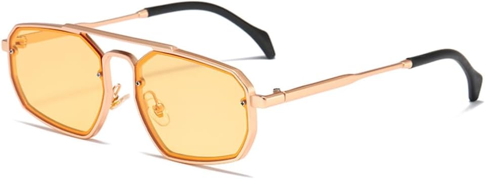 

Солнцезащитные очки Polygon, солнцезащитные очки для мужчин, ретро-солнцезащитные очки, солнцезащитные очки для женщин, металлические солнцезащитные очки MTZJH, 7.gold Gold