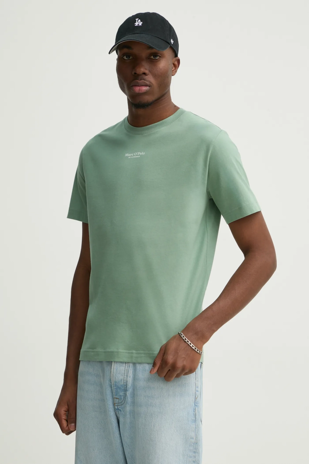 

Хлопковая футболка Marc O'Polo, зеленый