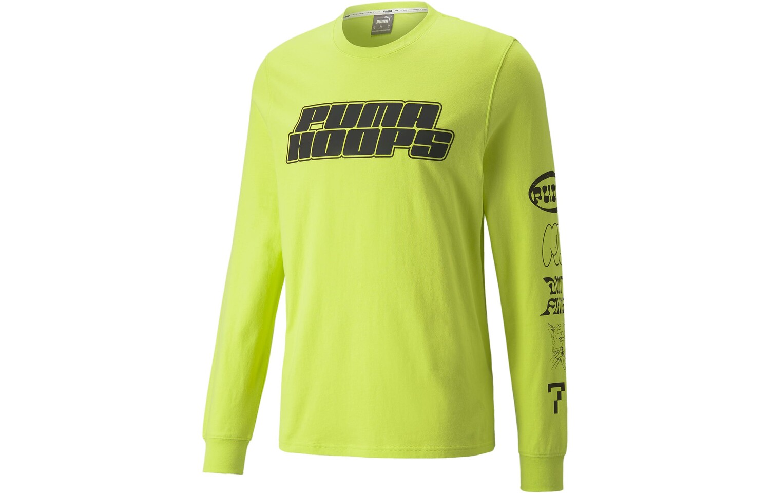 

Мужская футболка Puma, цвет Acid Yellow