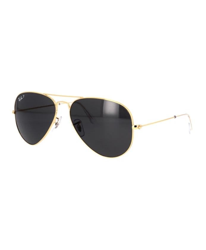

Классические поляризованные солнцезащитные очки авиаторы Ray-Ban, желтый
