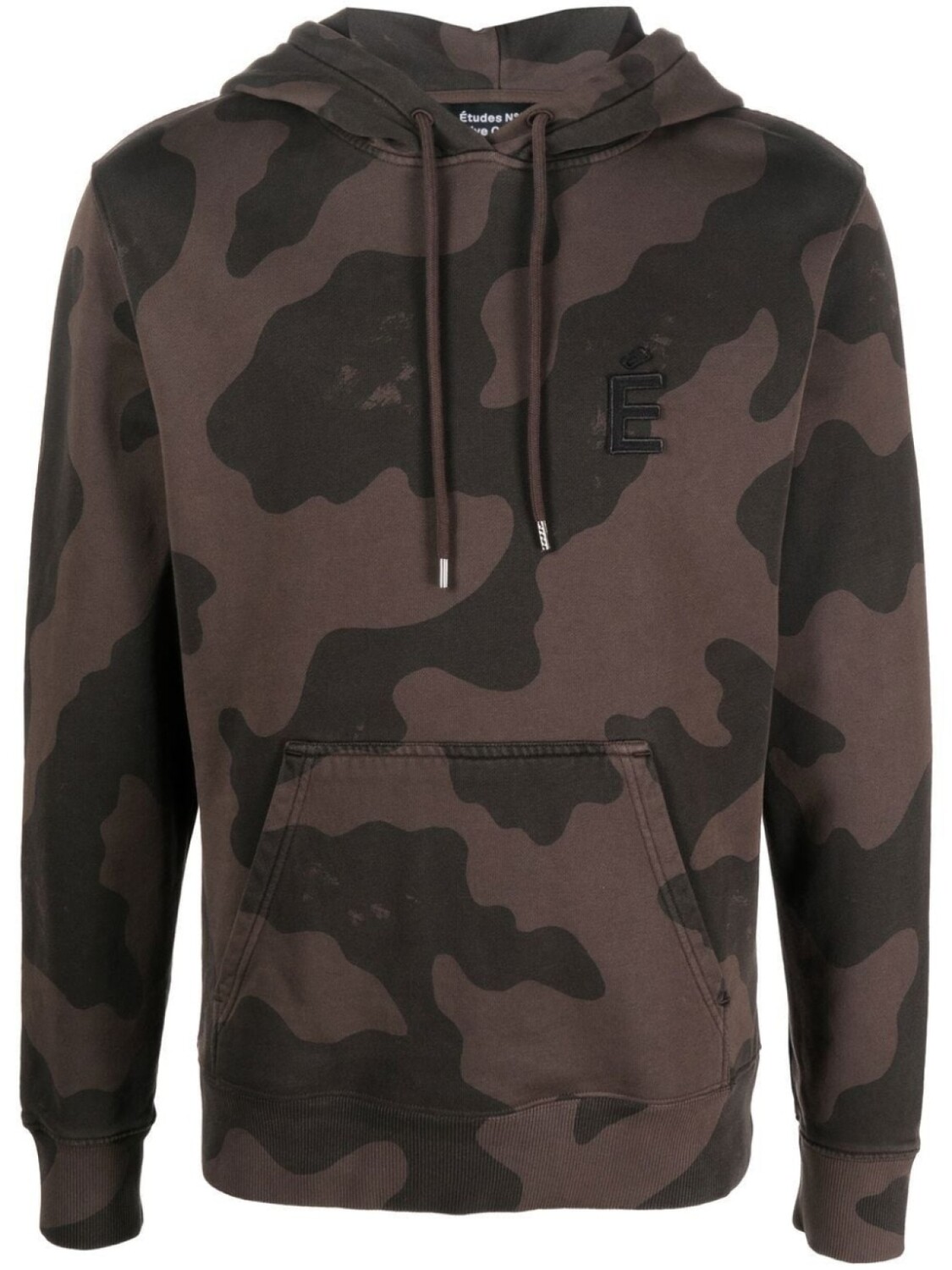 

Etudes худи Klein Camo с нашивкой-логотипом, коричневый