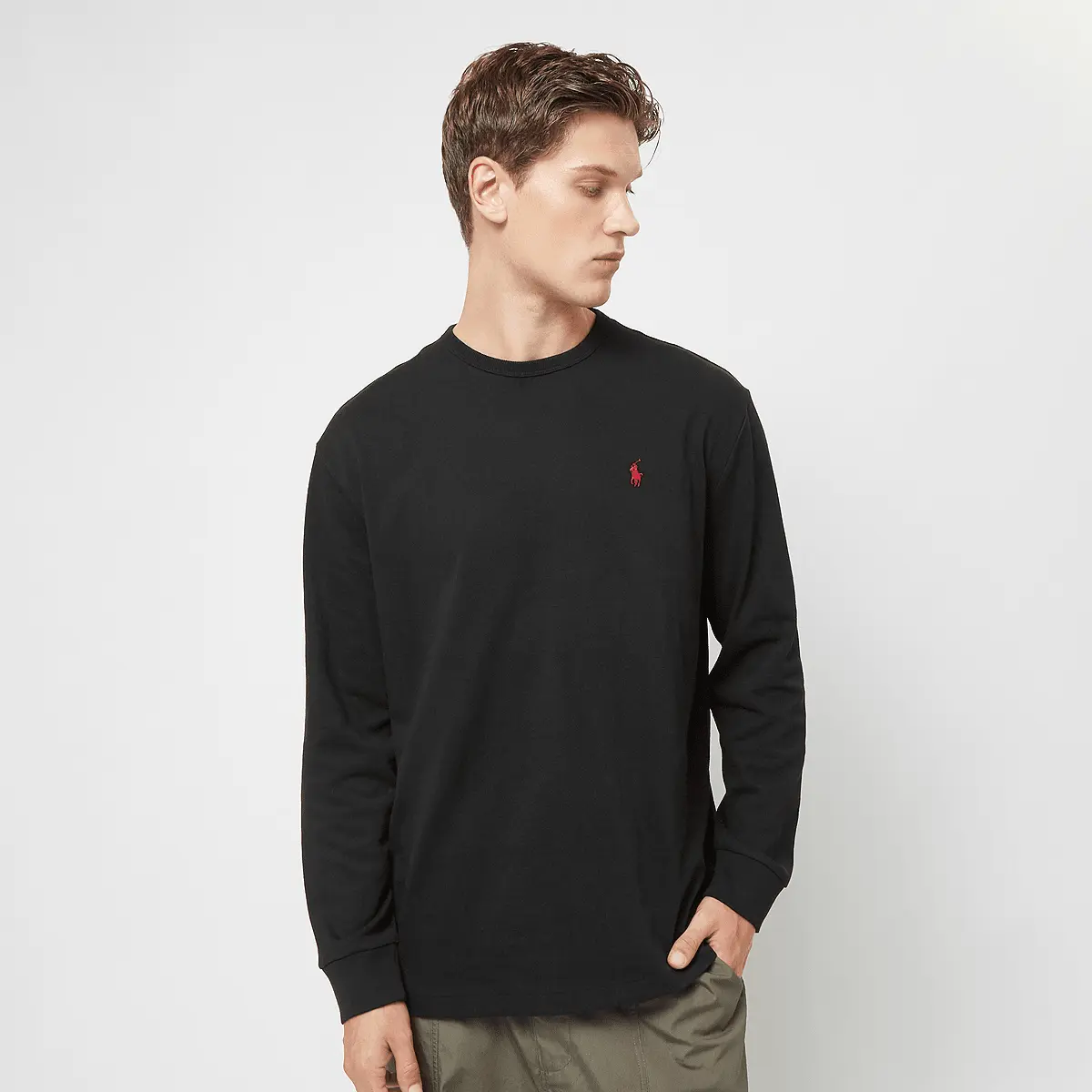 

Футболка Polo Ralph Lauren Long Sleeve T-Shirt, черный