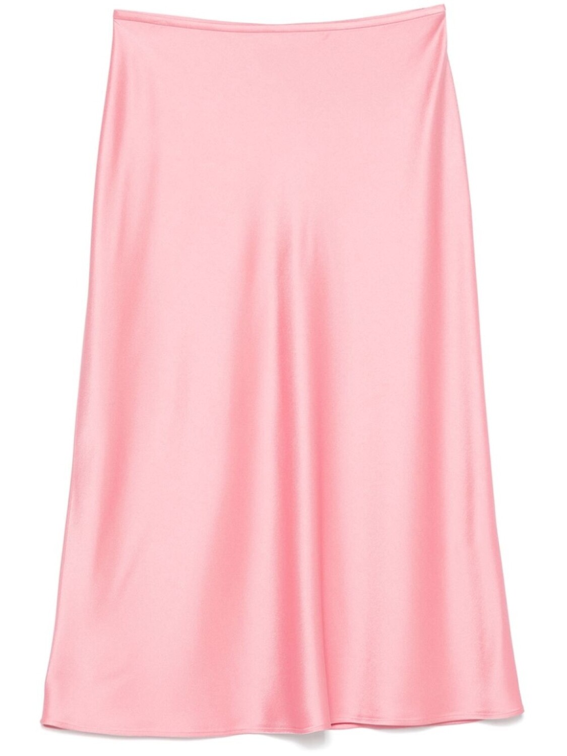 

Юбка миди из атласа Blumarine, розовый