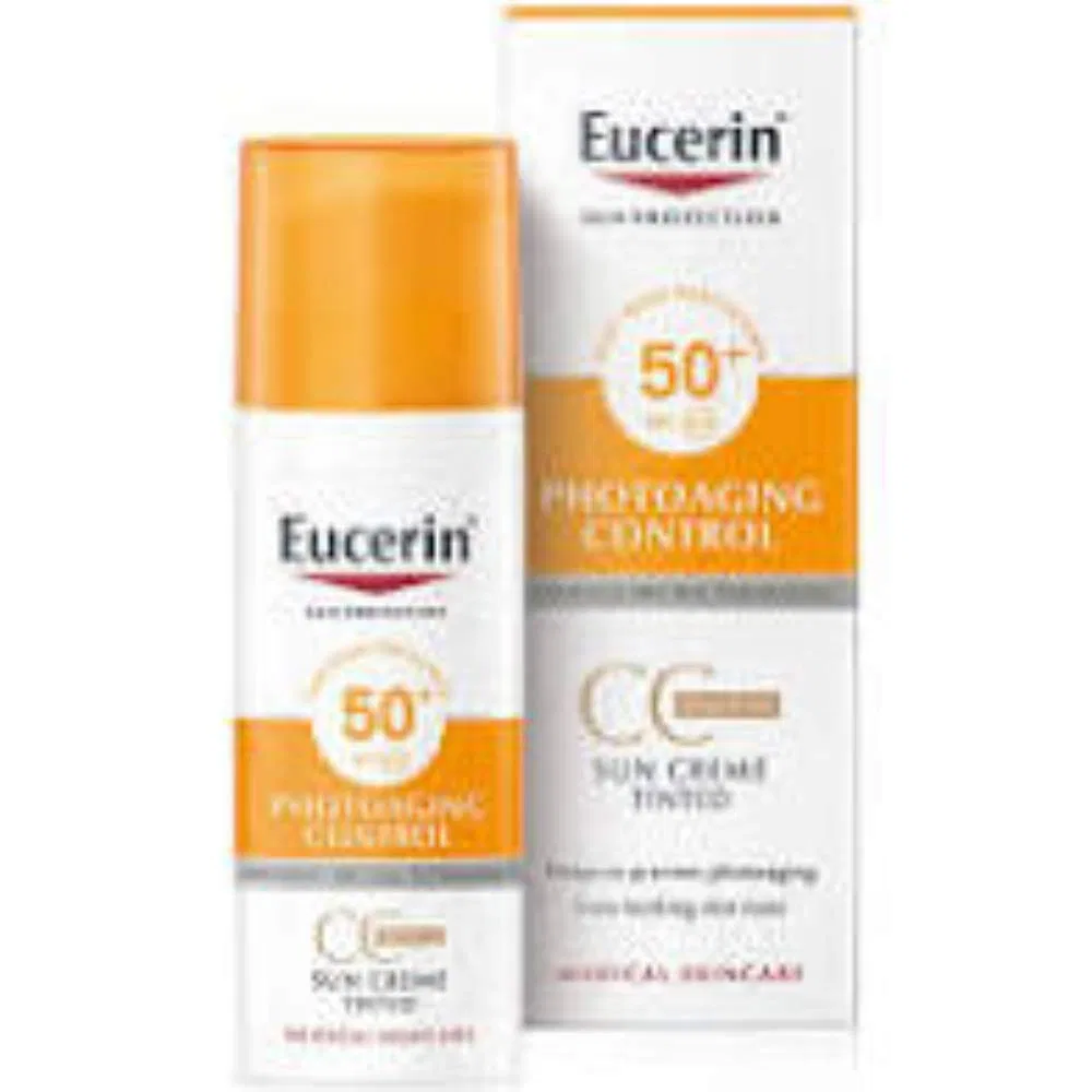 Солнцезащитный крем «Sun Cream CC FPS 50+» от Eucerin Eucerin