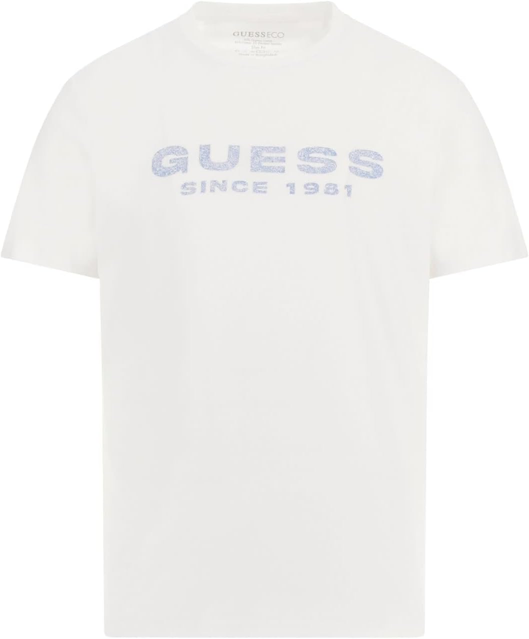

Мужская футболка Guess с короткими рукавами и логотипом CN GUESS в стиле стритвеар