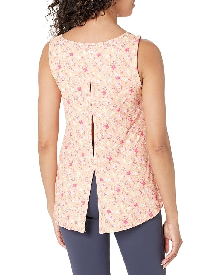 

Топ Columbia Chill River Tank Top, цвет Peach/Mini Hibiscus
