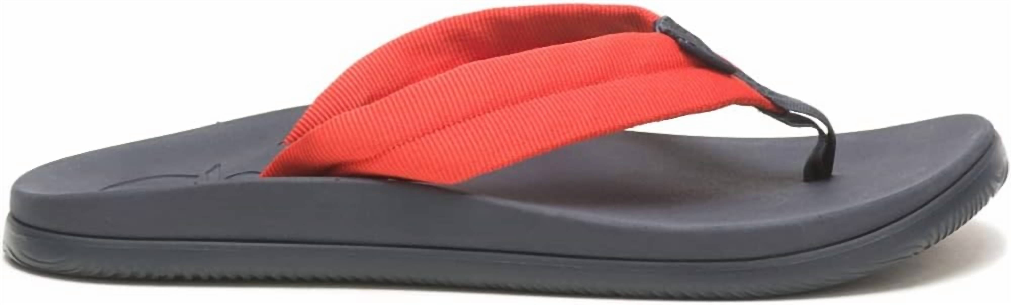 Женские шлепанцы Chillos Flip в тюбике, цвет Spicy Orange Chaco, оранжевый