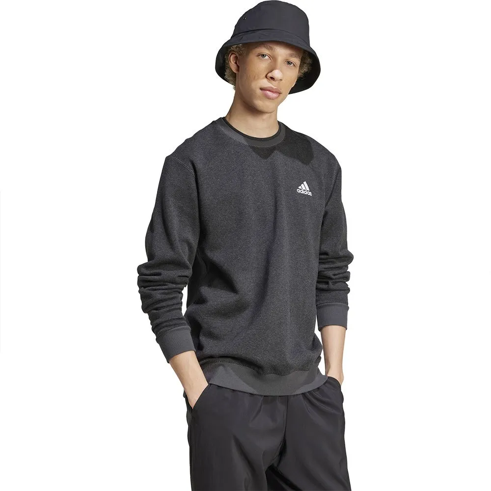 Толстовка adidas Season Essentials Melange, черный — фото 3