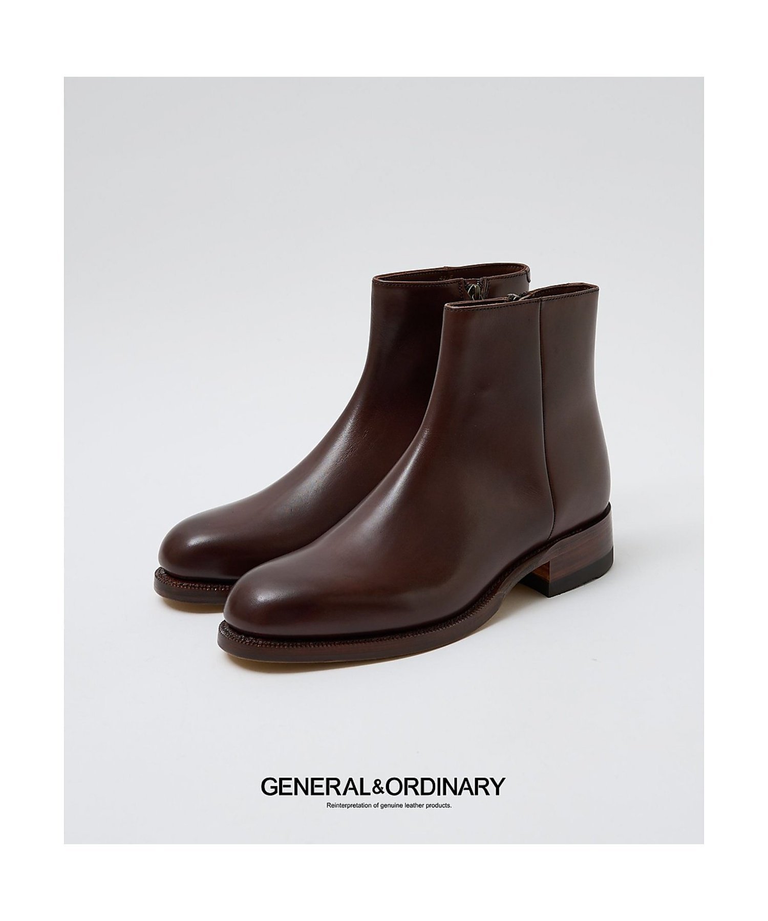 Ботинки на молнии AlfredoBANNISTER, Dark Brown