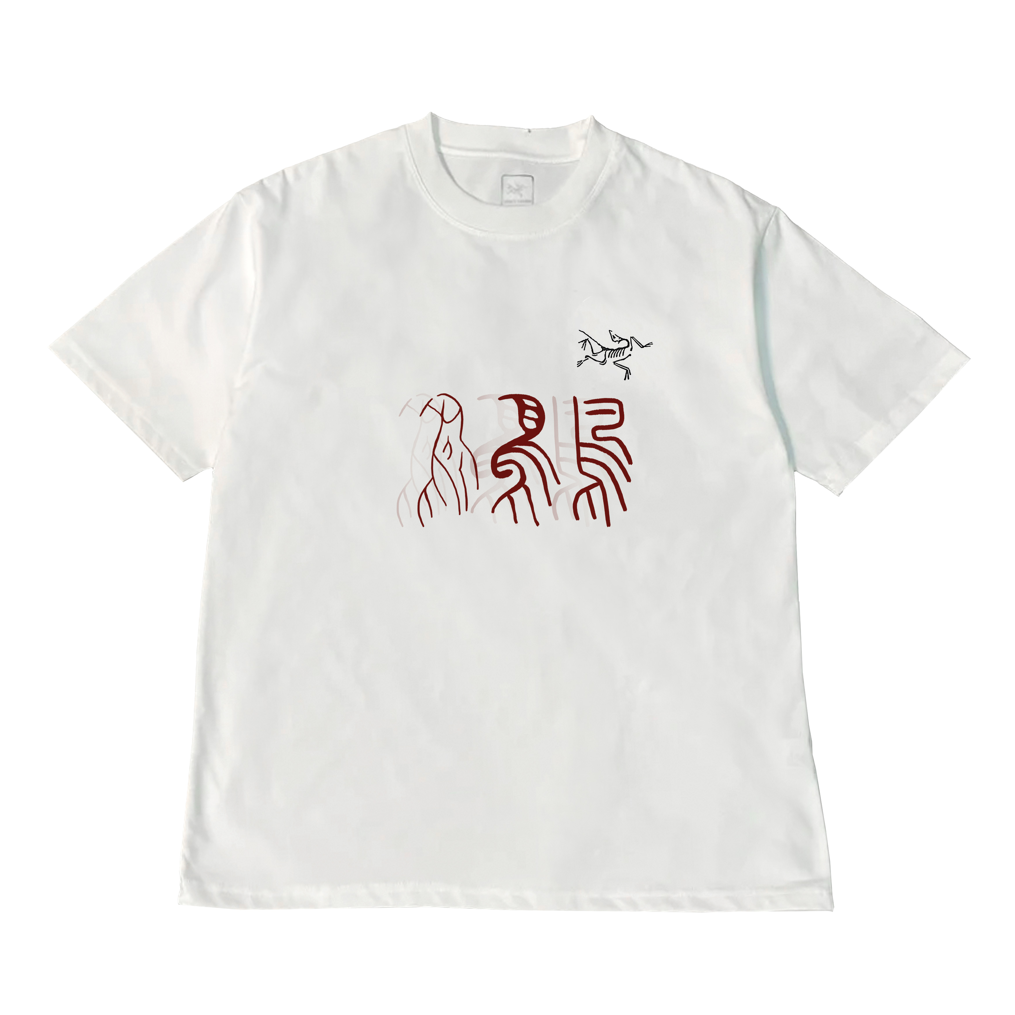 

Arcteryx Футболка ENVOY ARC'WORD унисекс белые
