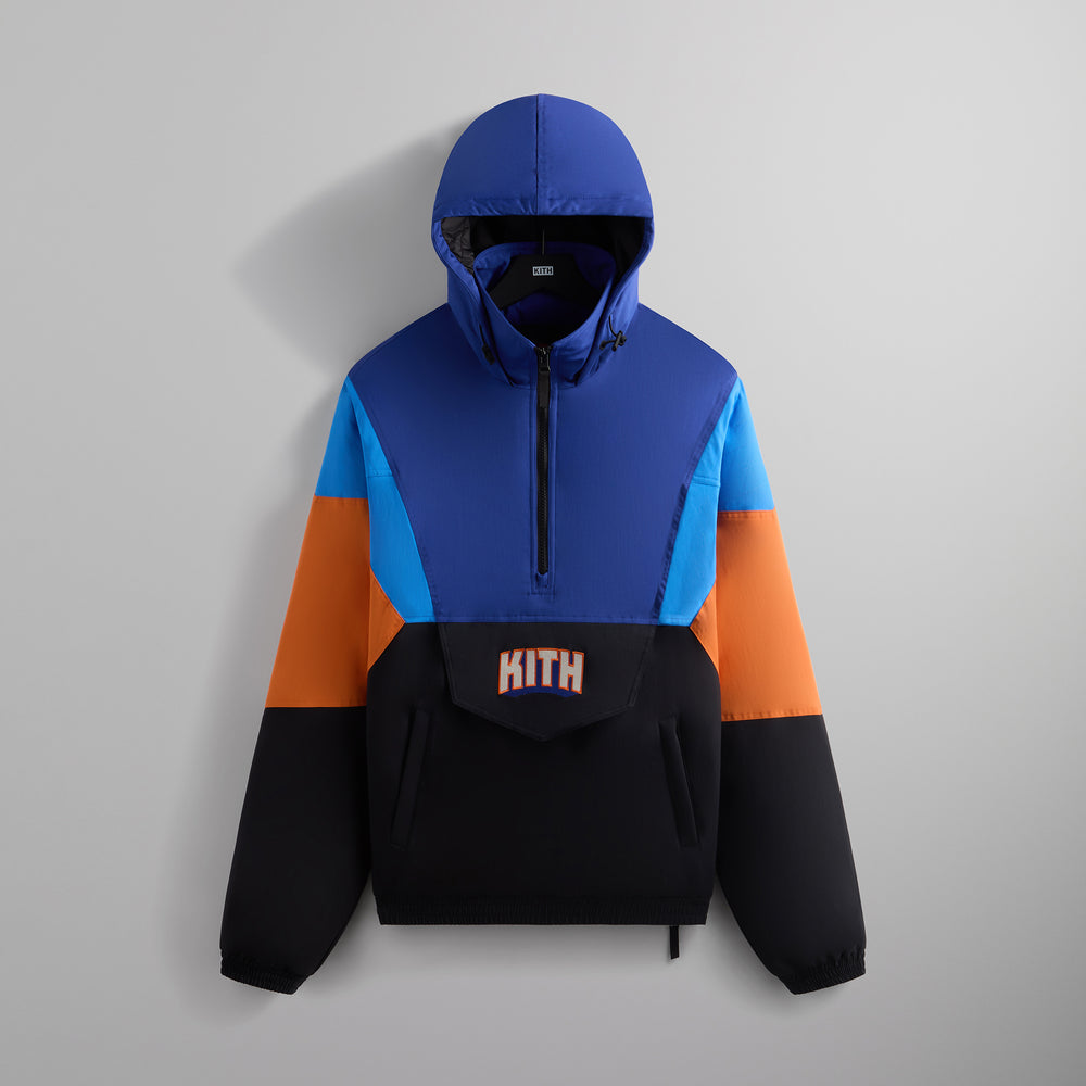

Куртка Kith for the New York Knicks Wings Quarter Zip Anorak, черный