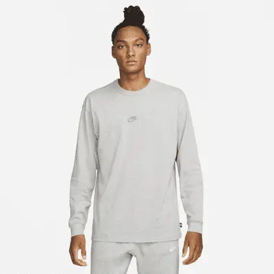

Футболка Nike Sportswear Premium Essentials, темно-серый