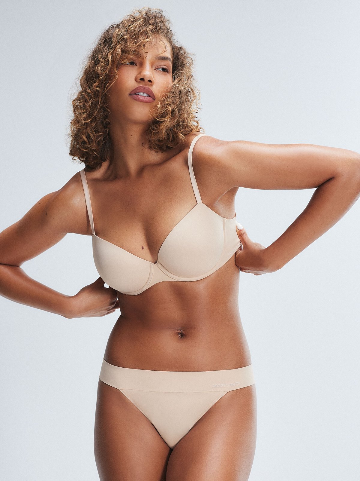 

Деми бюстгальтер Savage X Fenty Soft N' Savage Padded, цвет Honey Nude