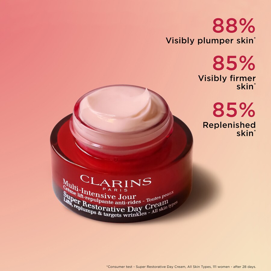 Крем для лица Clarins — Супервосстанавливающий дневной увлажняющий против старения, 50 мл — фото 2