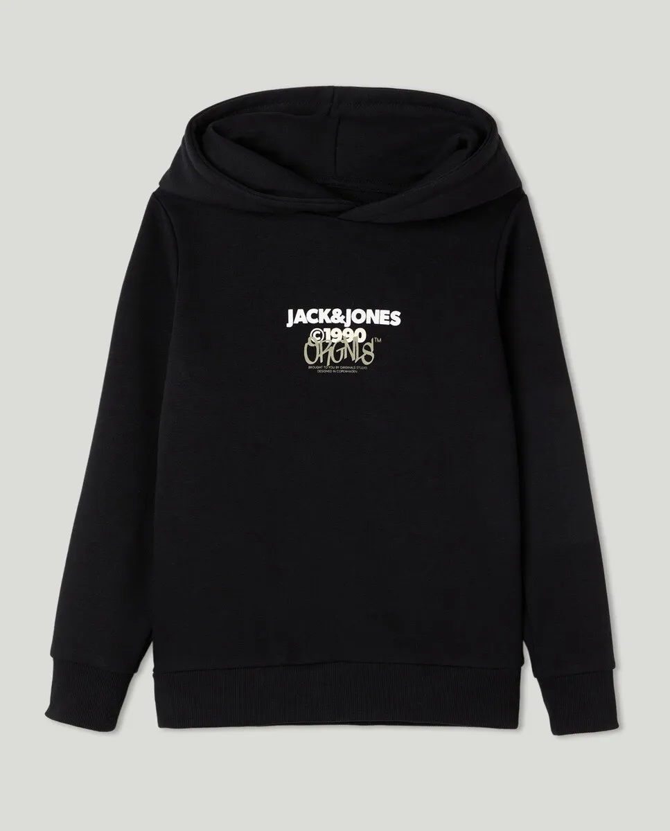 

Толстовка для мальчика с круглым вырезом Jack & Jones, черный