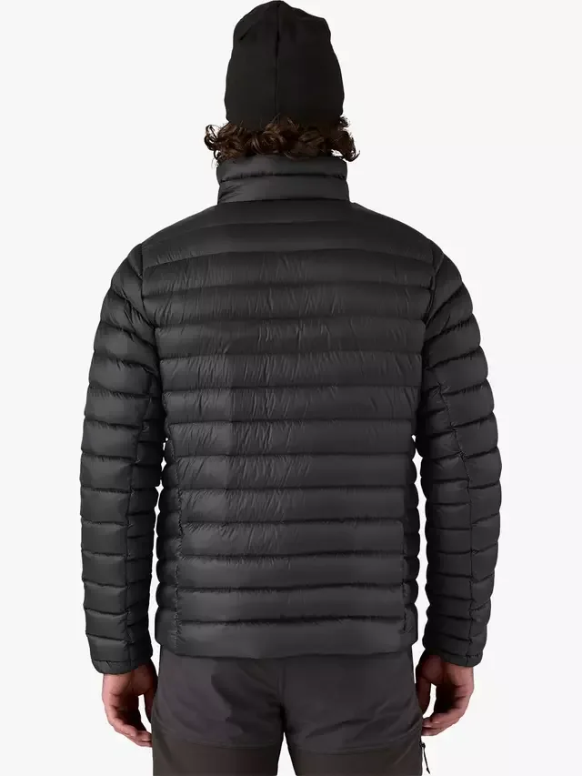 Ветрозащитная куртка Down Sweater Patagonia, Black — фото 2