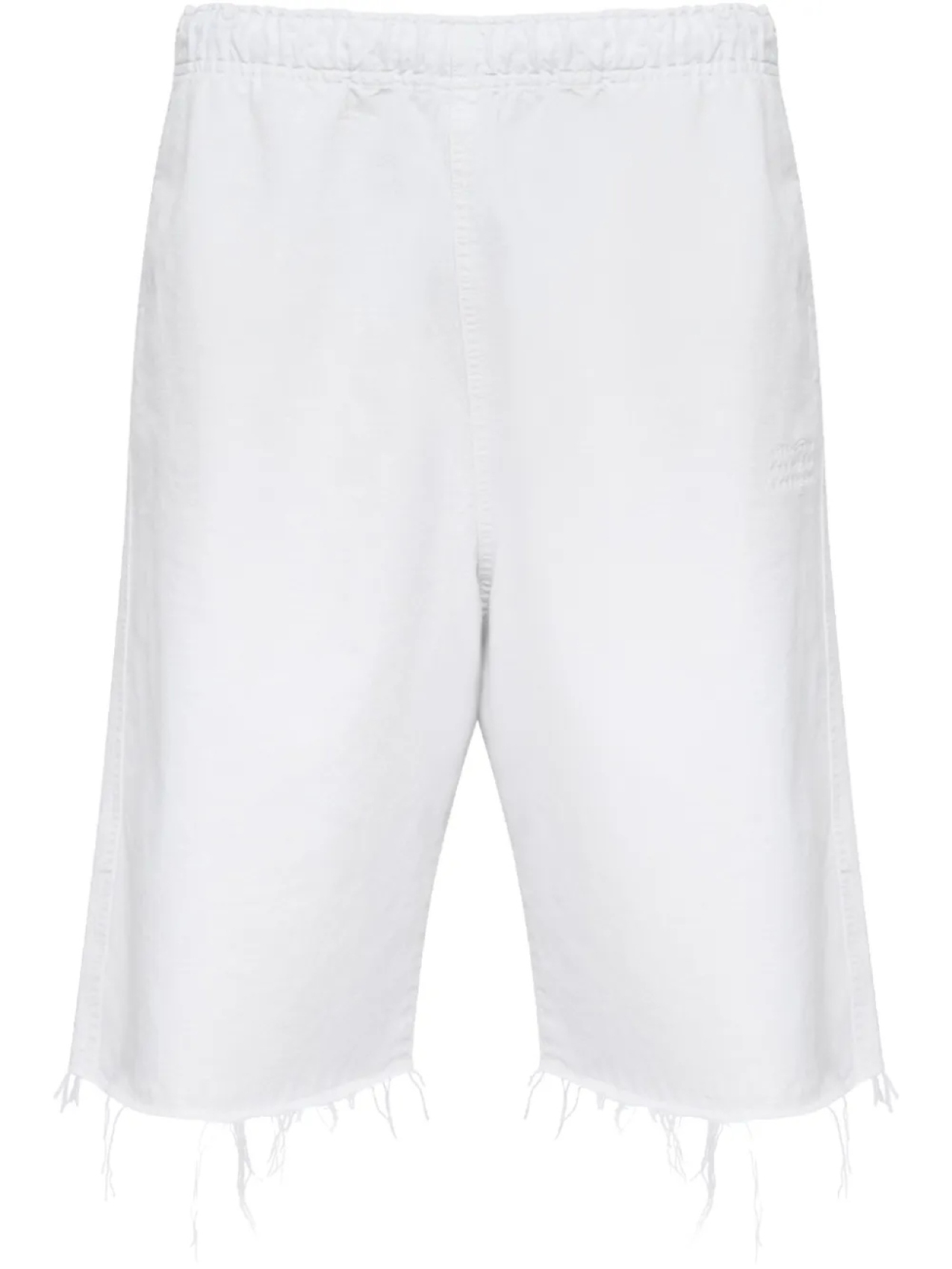 

MM6 Maison Margiela хлопковые шорты, белый