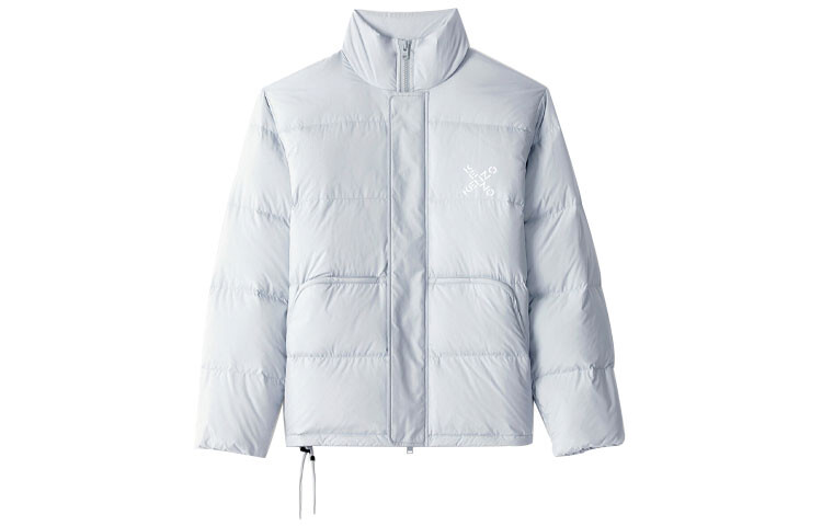 

Пуховик мужской светло-серый Kenzo, серый