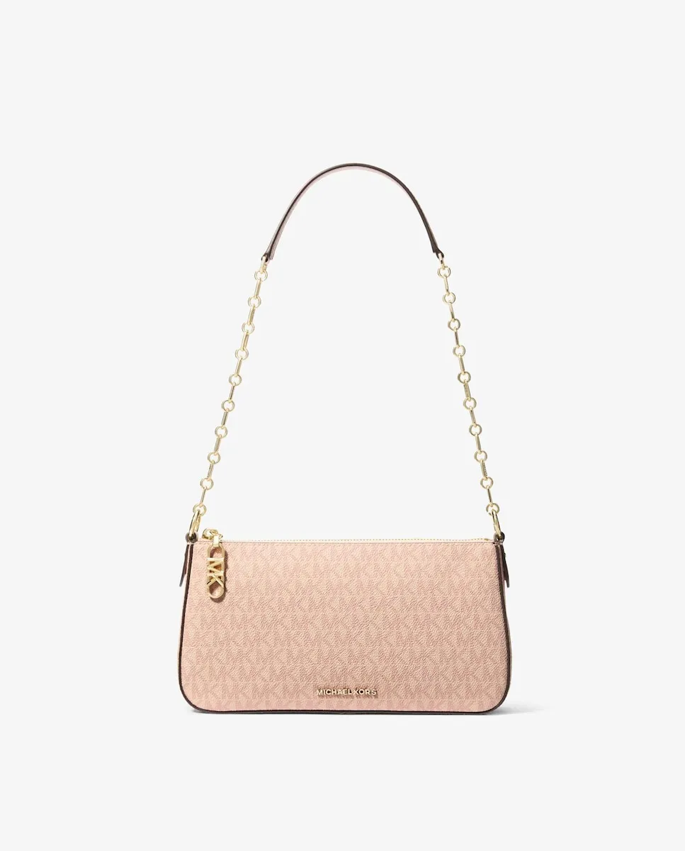 

Мини-клатч с логотипом Michael Michael Kors, пастельно-розовый