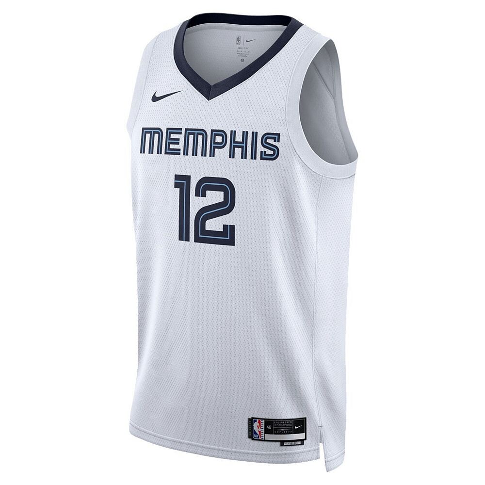 Джерси унисекс Nike Ja Morant White Memphis Grizzlies 2022/23 Swingman — Association Edition, цвет Grz White — фото 3