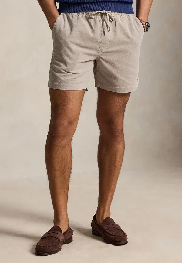 Шорты Polo Ralph Lauren 6 inch polo prepster corduroy short shorts, серый рассвет