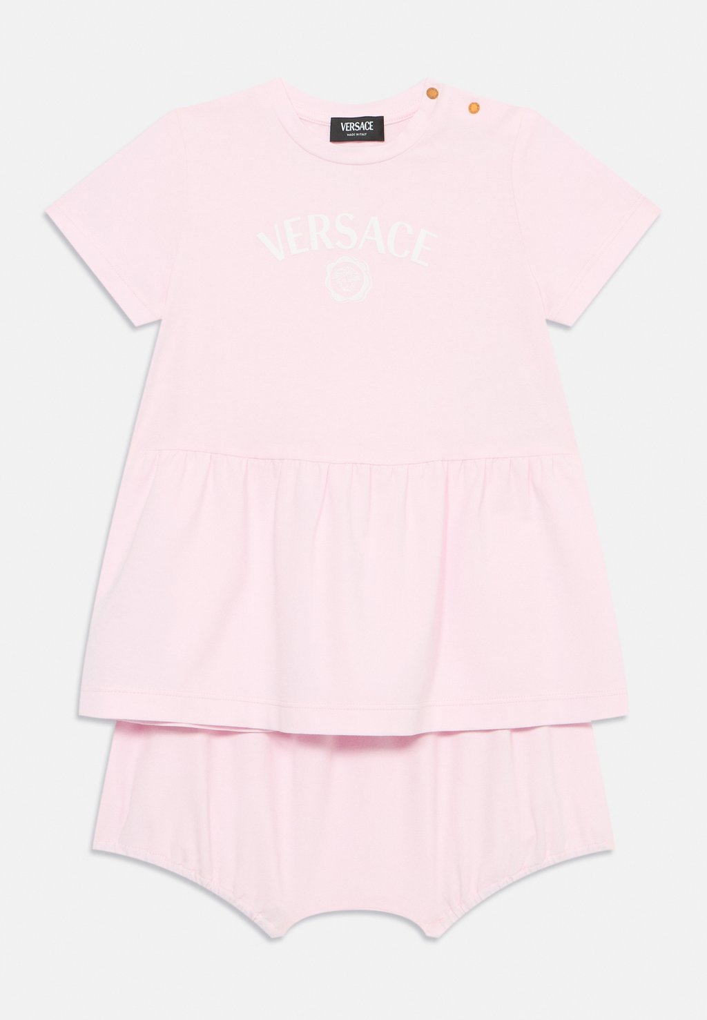 

Платье из джерси DRESS LOGO BABY PRINT SET Versace, фуксия