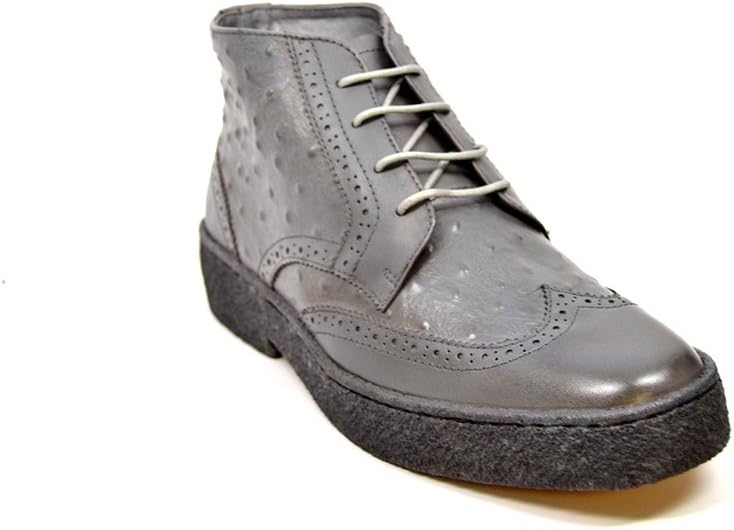 Оригинальные мужские туфли Playboy Wingtip British Collection, серый — фото 2