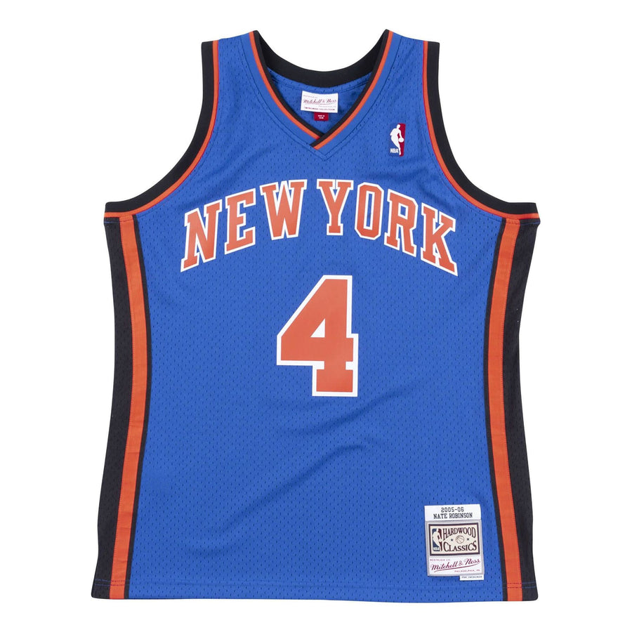 

Джерси Mitchell & Ness x NBA New York Knicks 2005-06 Swingman Jersey 'Nate Robinson 4', синий