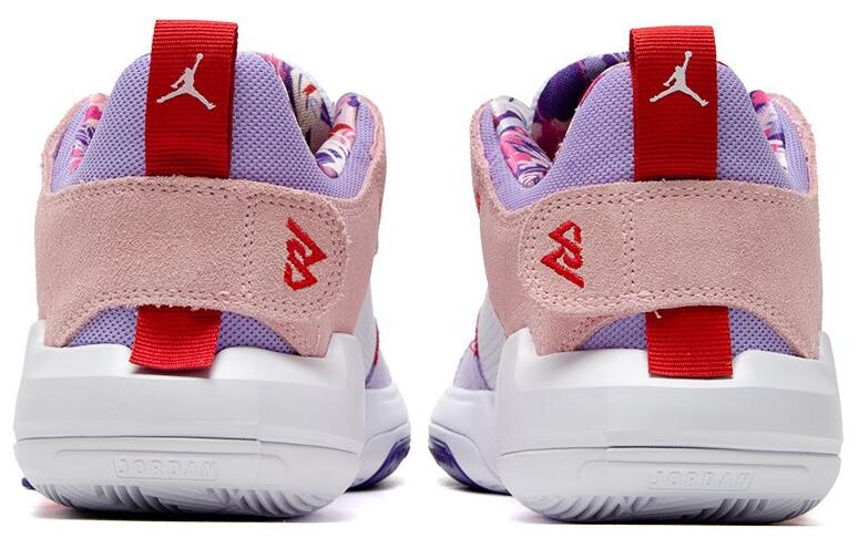 Мужские баскетбольные кроссовки Jordan One Take 5, White/Pink — фото 3