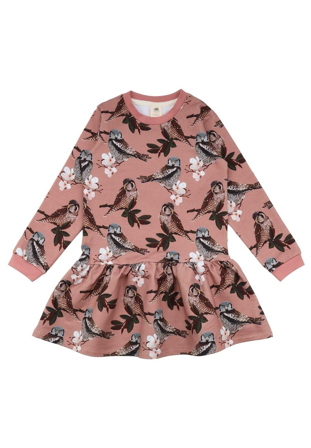

Платье повседневное OWL FRIENDS Walkiddy, цвет rosa