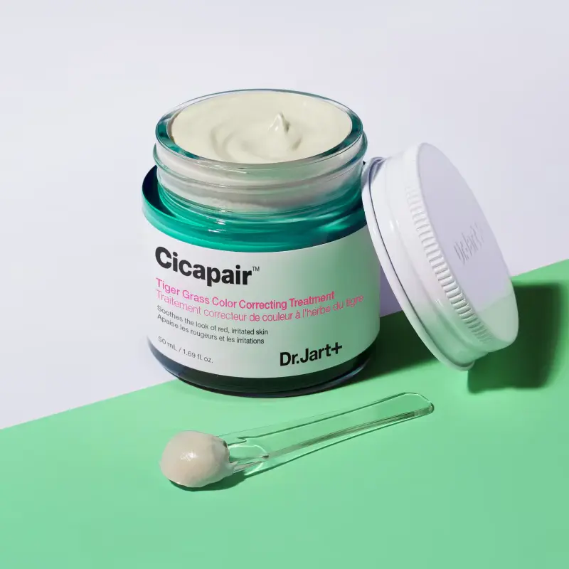 CC-крем Dr.Jart+ Cicapair Tiger Grass Color Correcting Treatment SPF22 для коррекции покраснений, 50 мл — фото 3