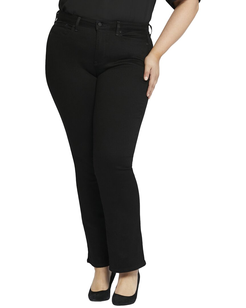 

Черные джинсы NYDJ Plus Barbara Bootcut
