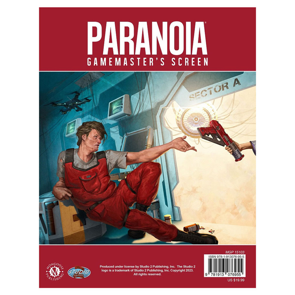 

Ролевая игра Mongoose Publishing Paranoia RPG: Gamemaster's Screen