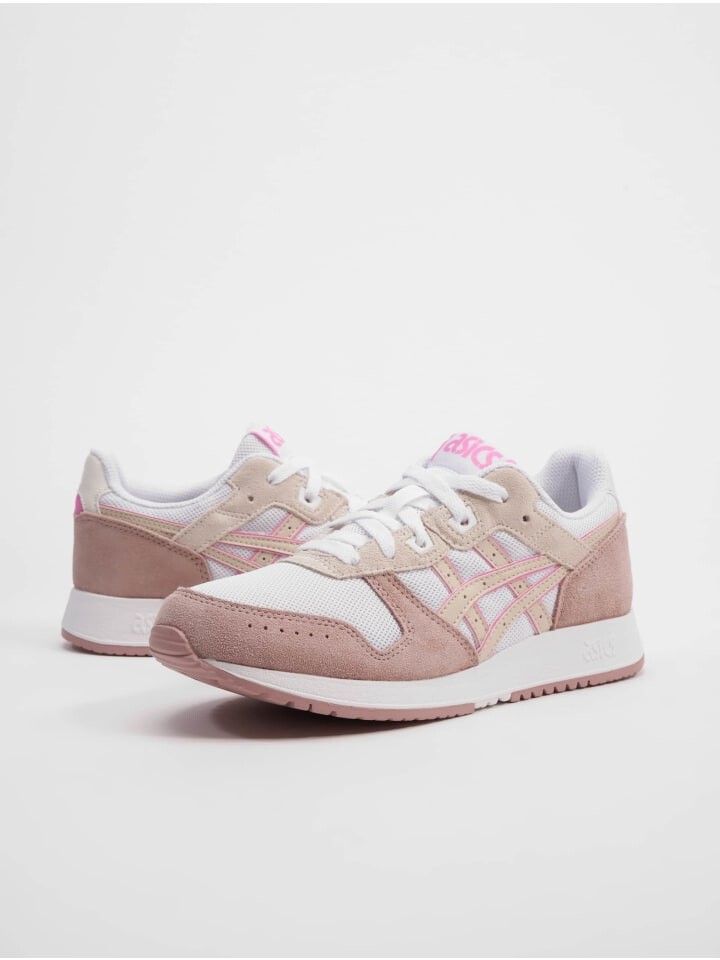 

Кроссовки на шнуровке asics, цвет white/oatmeal