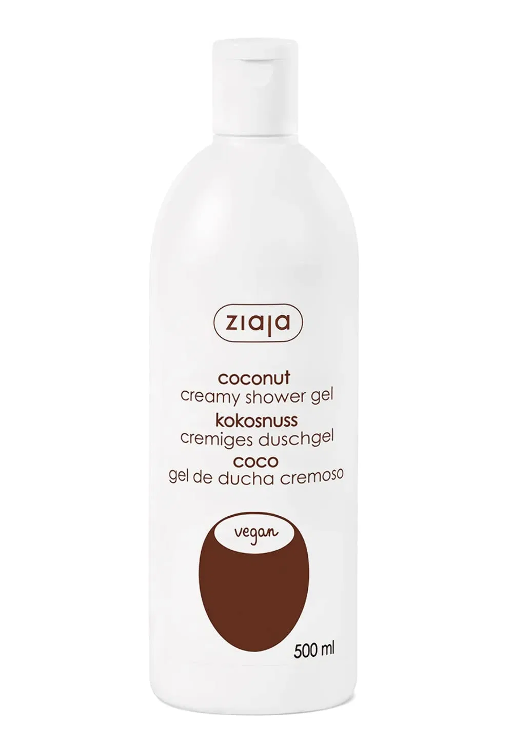 Кремовое мыло для душа с кокосом Ziaja, Shower Cream