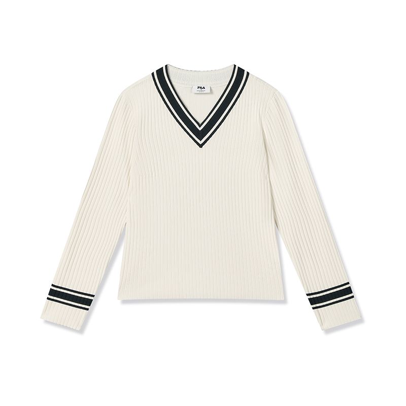 

FILA Трикотаж Women's Albumen White V-образный вырез Moderate Others