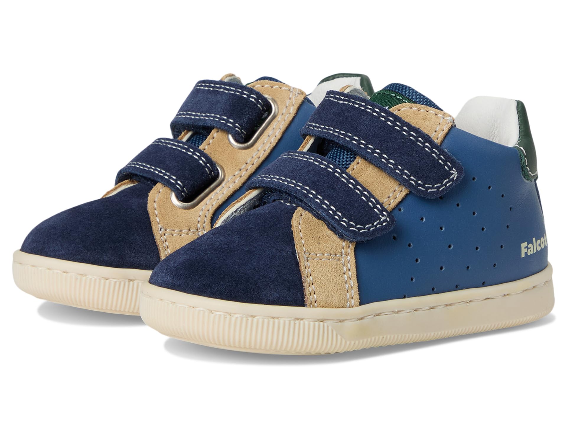 

Кроссовки Naturino Falcotto Kiner VL, цвет Navy/Green Bottle