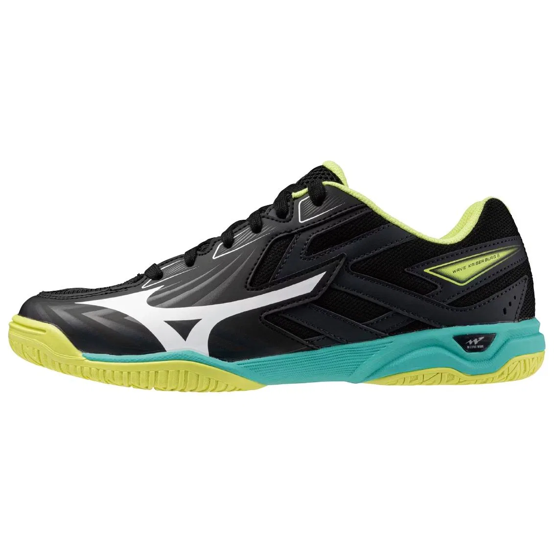 Кроссовки тренировочные Mizuno Black Yellow Blue