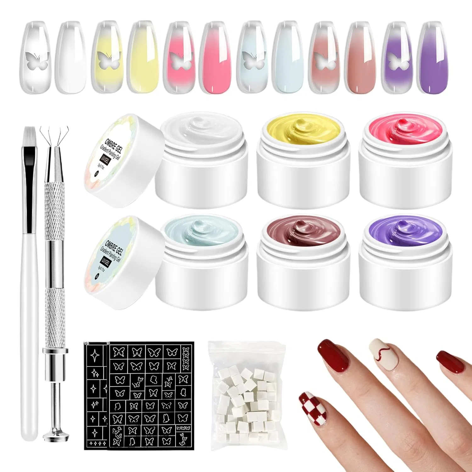 Набор для моделирования ногтей Nail Gel Art Set Generisch