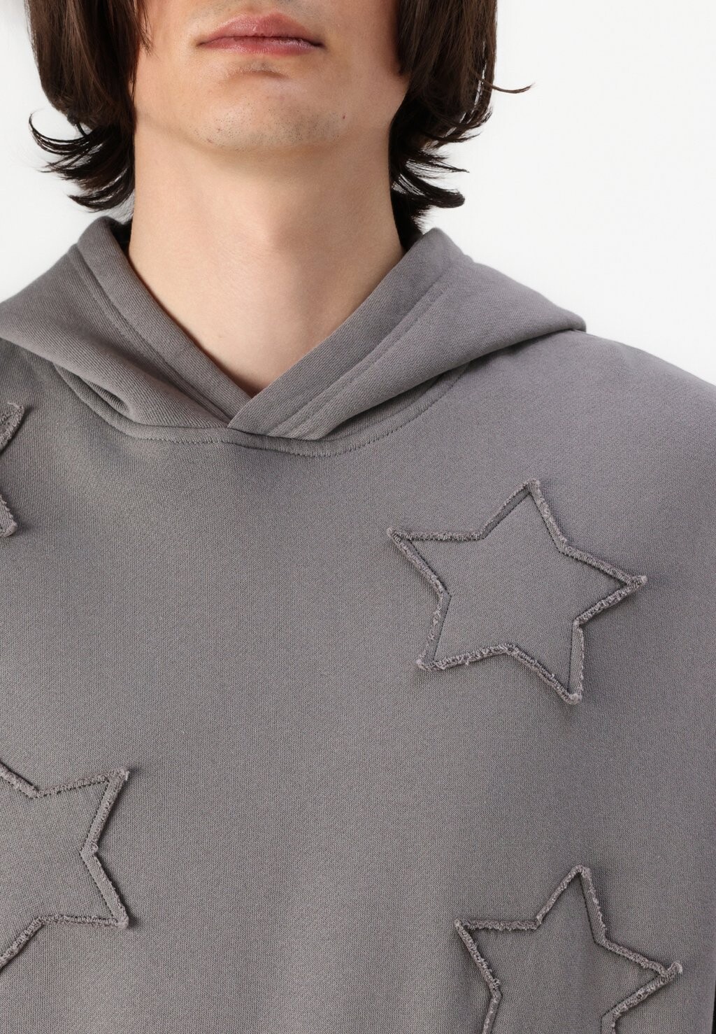 

Толстовка STAR SPRAY HOODIE UNISEX YOURTURN, серый